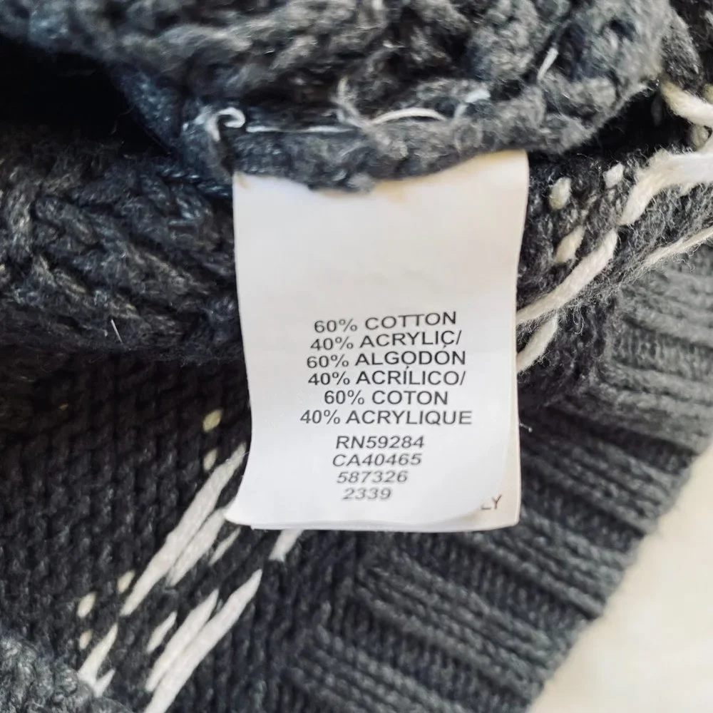 The Children's Place Boy’s Gray Zip-Up Sweater size 24 months Nordic